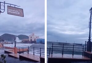 maltempo vento mareggiata lipari