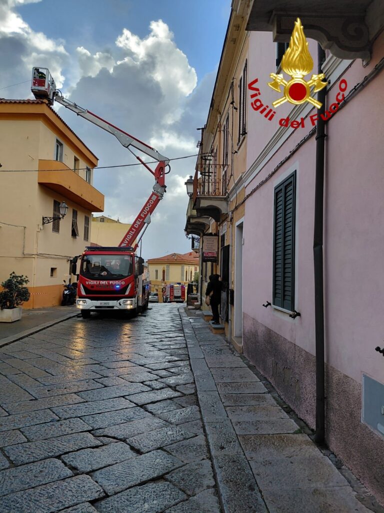 maltempo vigili fuoco