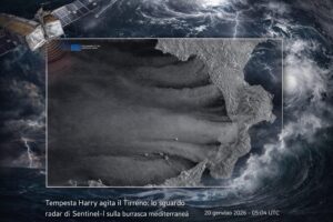 mega ciclone harry satellite sentinel