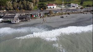melito porto salvo mareggiata ciclone harry foto 22 gennaio 2026