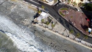 melito porto salvo mareggiata ciclone harry foto 22 gennaio 2026