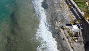 melito porto salvo mareggiata ciclone harry foto 22 gennaio 2026