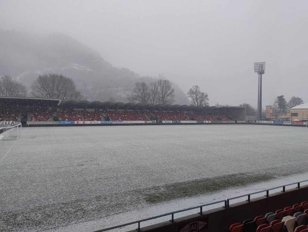 neve bolzano stadio