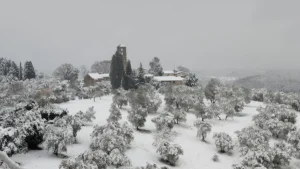 neve chianti toscana