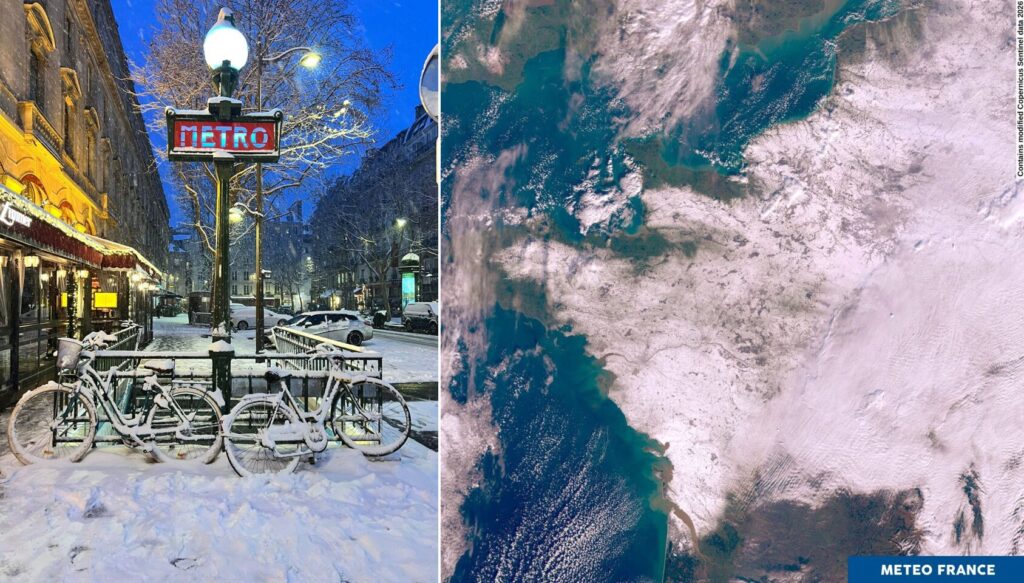 francia neve 6 gennraio 2026