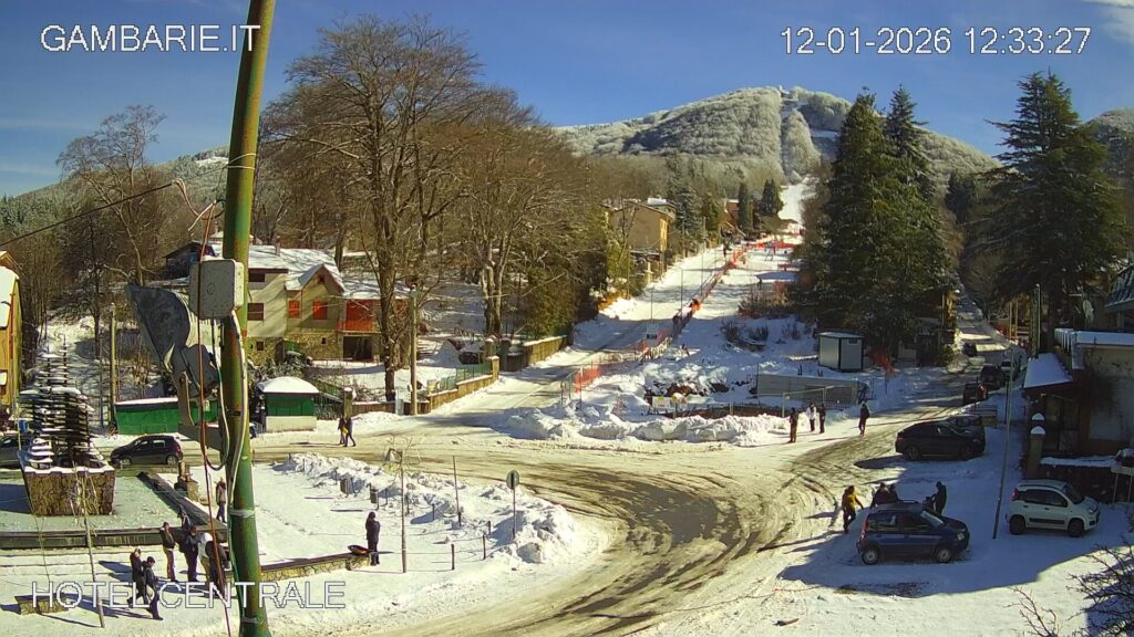 neve gambarie 12 gennaio 2026