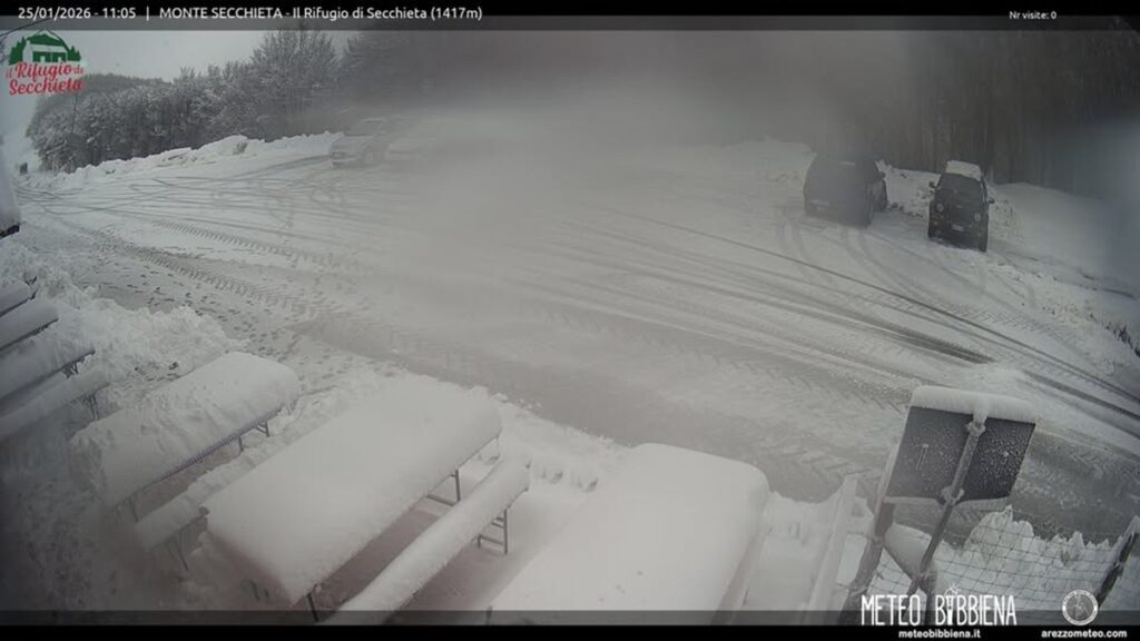 neve monte secchieta toscana
