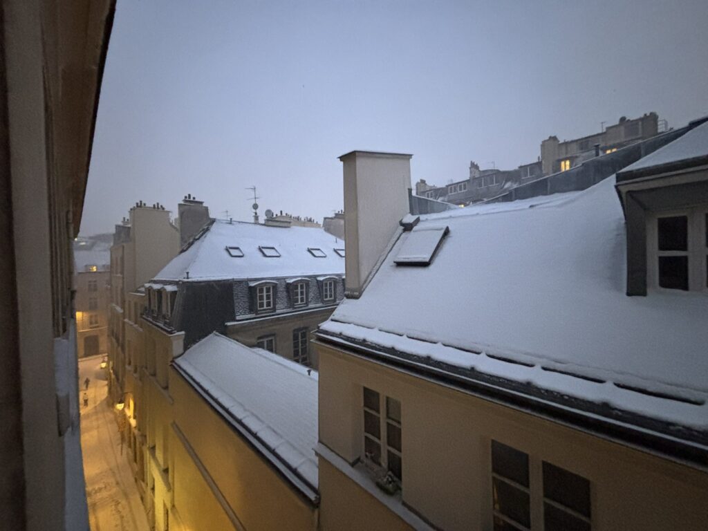 neve parigi oggi