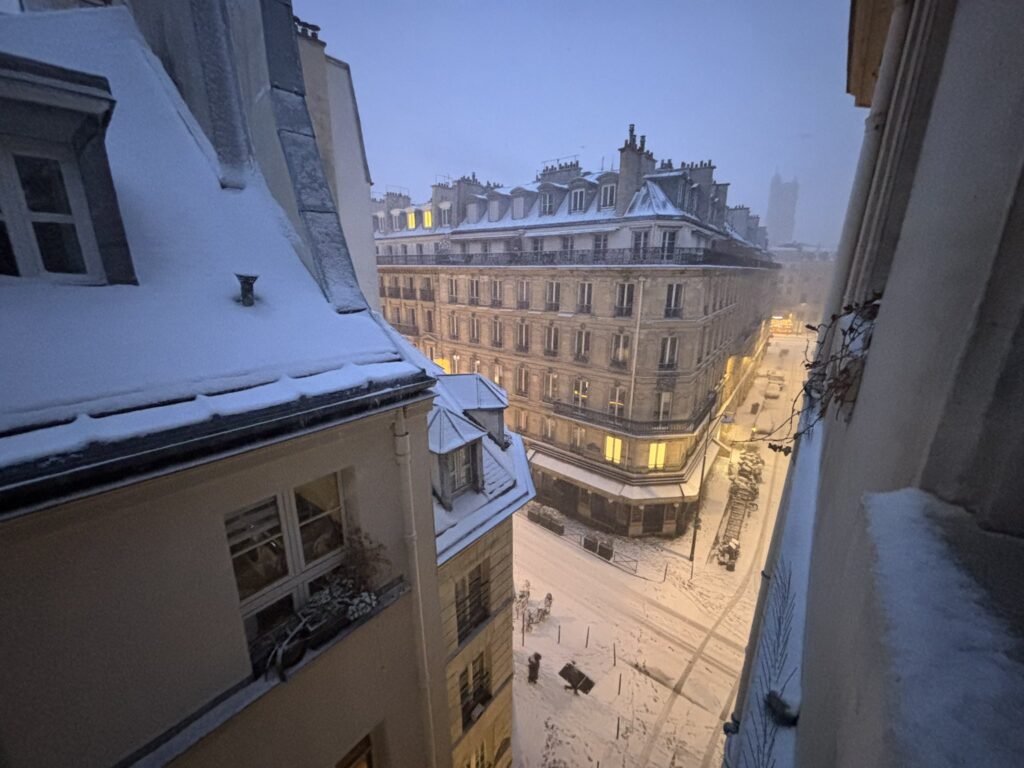 neve parigi oggi