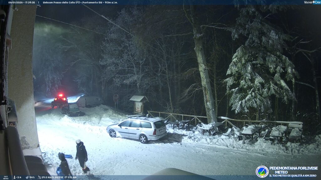 neve passo della colla toscana