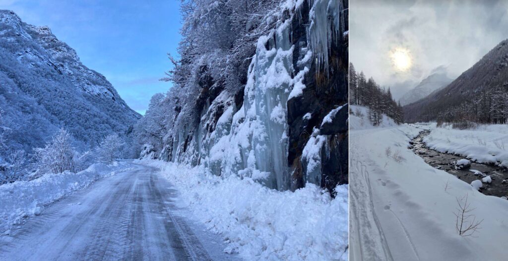 neve piemonte 25 gennaio 2026
