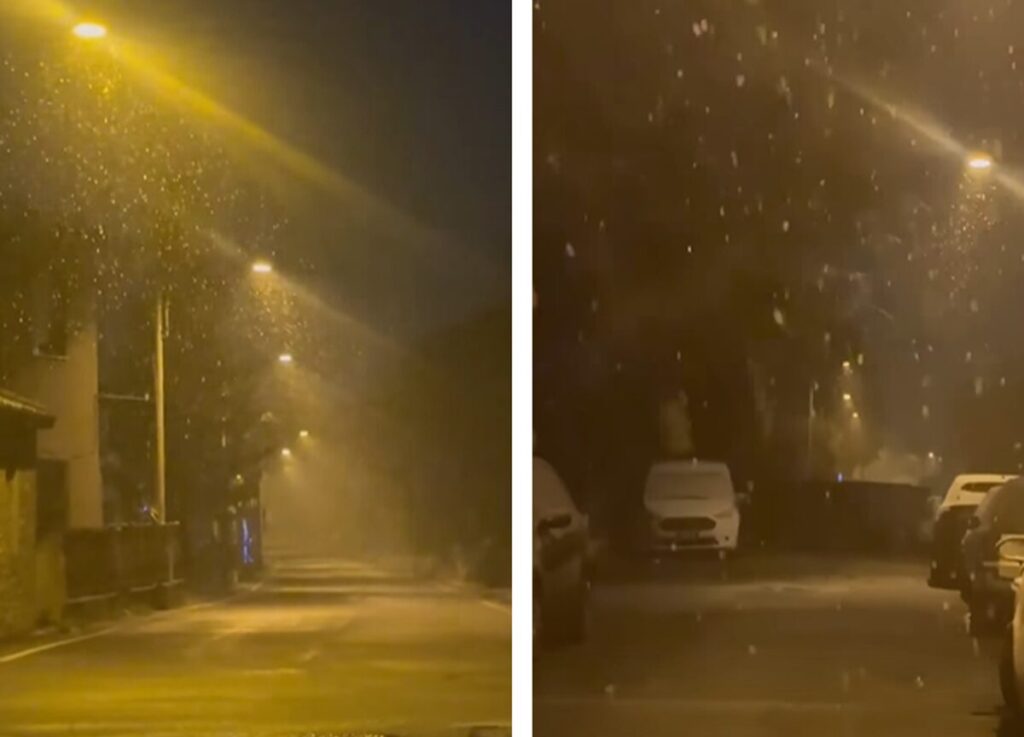 neve rimini oggi
