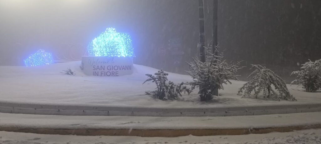 neve sila 20 gennaio 2026