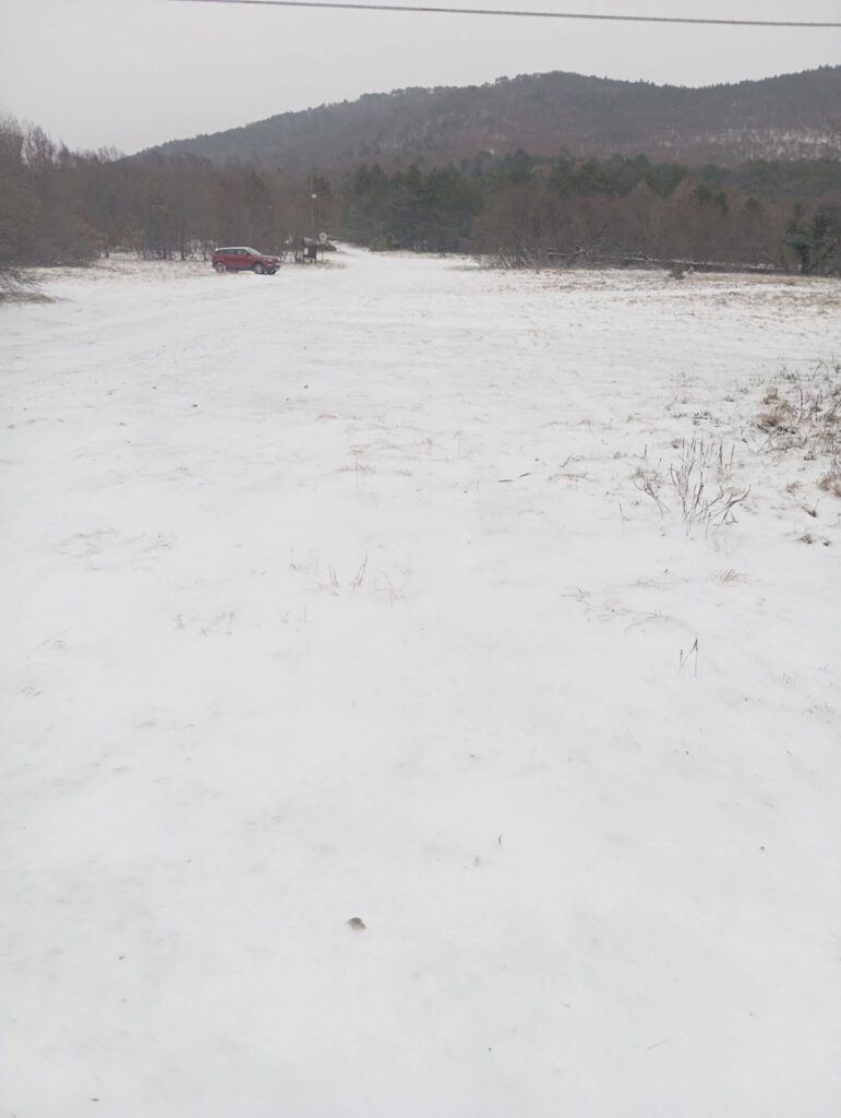 neve trieste carso