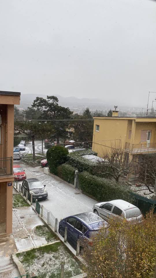 neve trieste carso