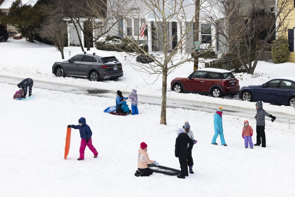 maltempo neve usa