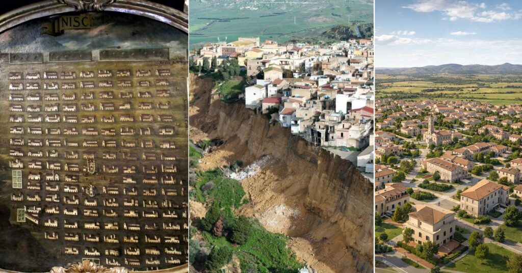 niscemi frana new town storia