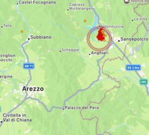 sciame sismico valtiberina