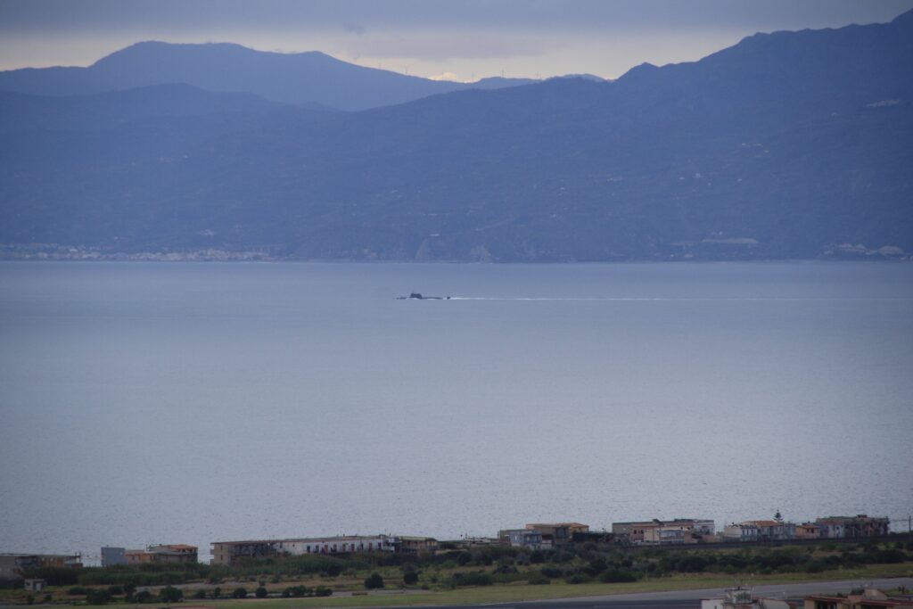 sottomarino stretto di messina 26 gennaio 2026