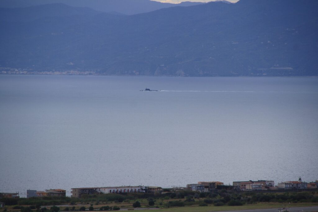 sottomarino stretto di messina 26 gennaio 2026