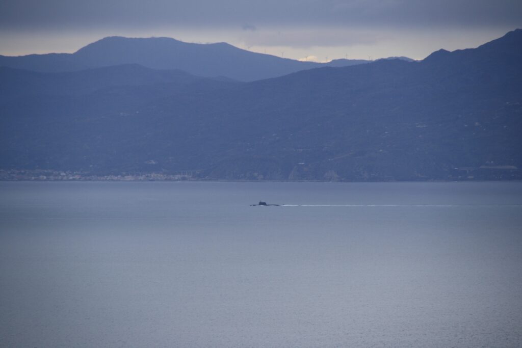 sottomarino stretto di messina 26 gennaio 2026
