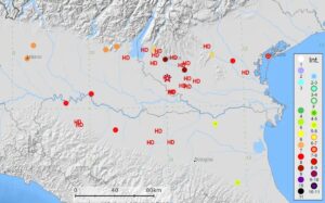 terremoto 1117 pianura padana