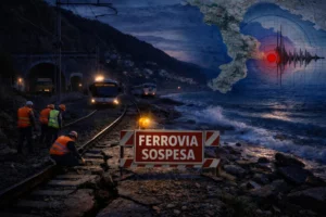 terremoto calabria ferrovia sospesa