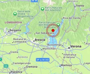 terremoto gargnano lombardia