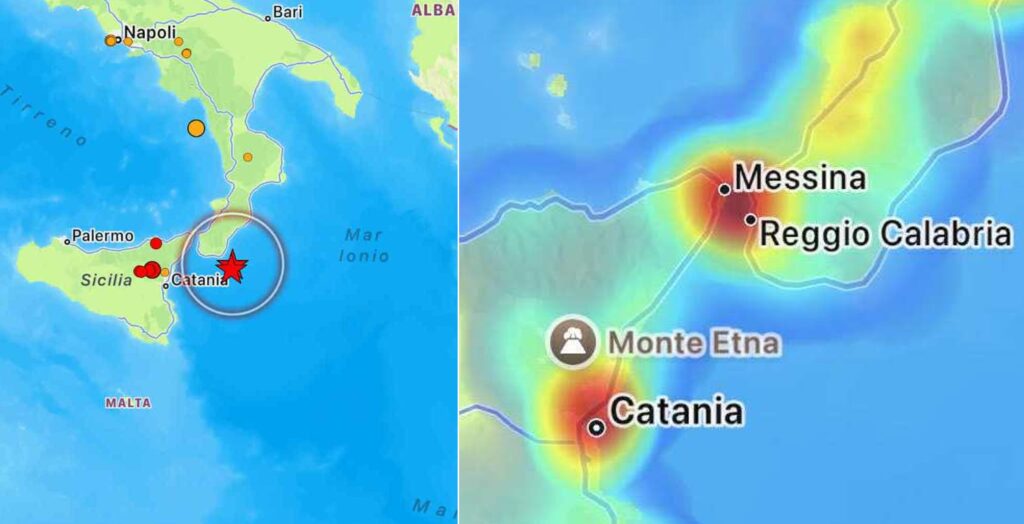 terremoto mar jonio oggi