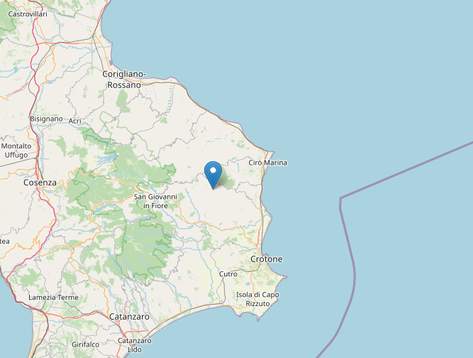 terremoto oggi calabria crotone
