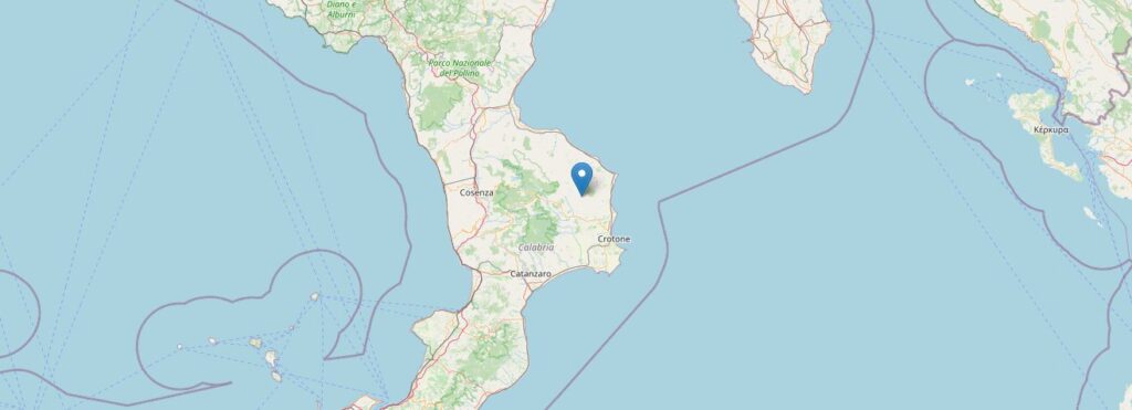 terremoto oggi calabria crotone
