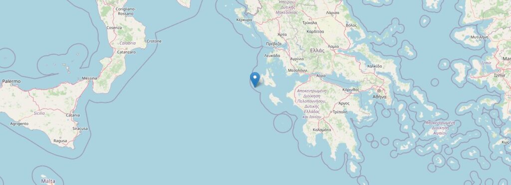 terremoto oggi ionio grecia cefalonia