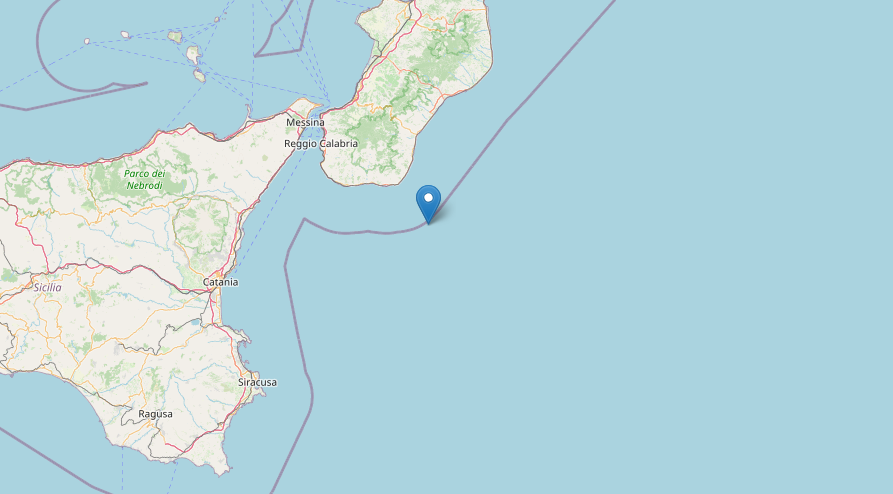 terremoto oggi reggio calabria messina sicilia