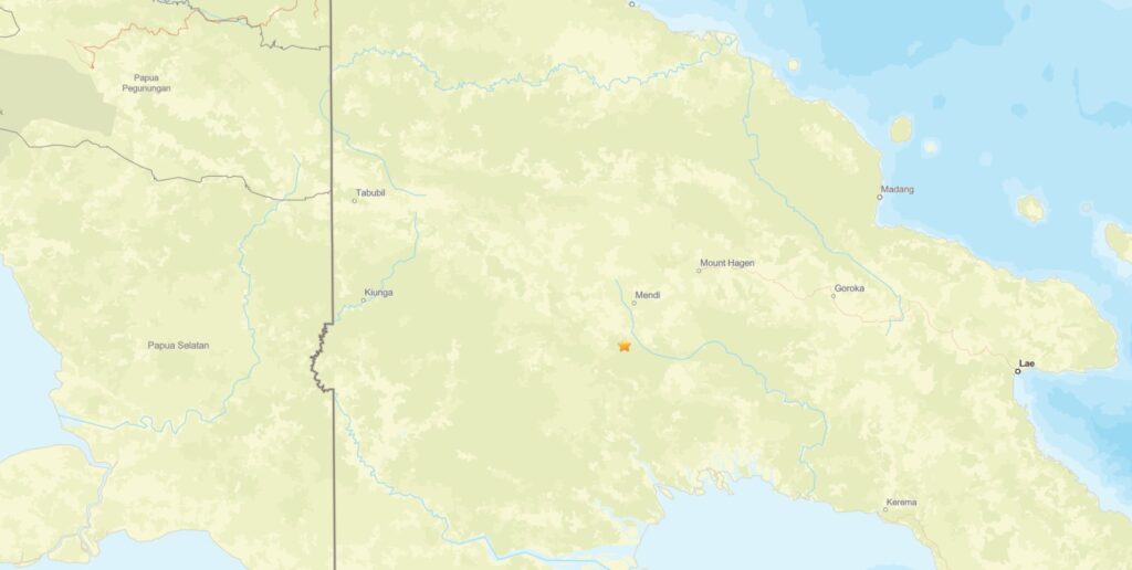 terremoto papua nuova guinea