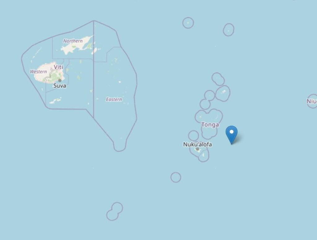 terremoto tonga