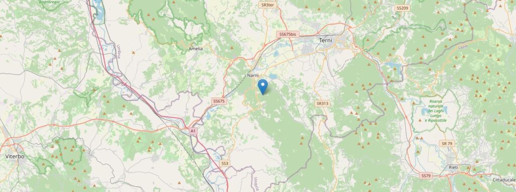 terremoto umbria narni