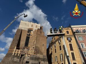 torre dei conti roma vigili del fuoco
