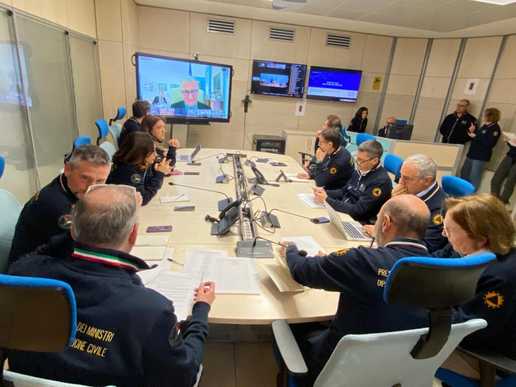 unità crisi protezione civile