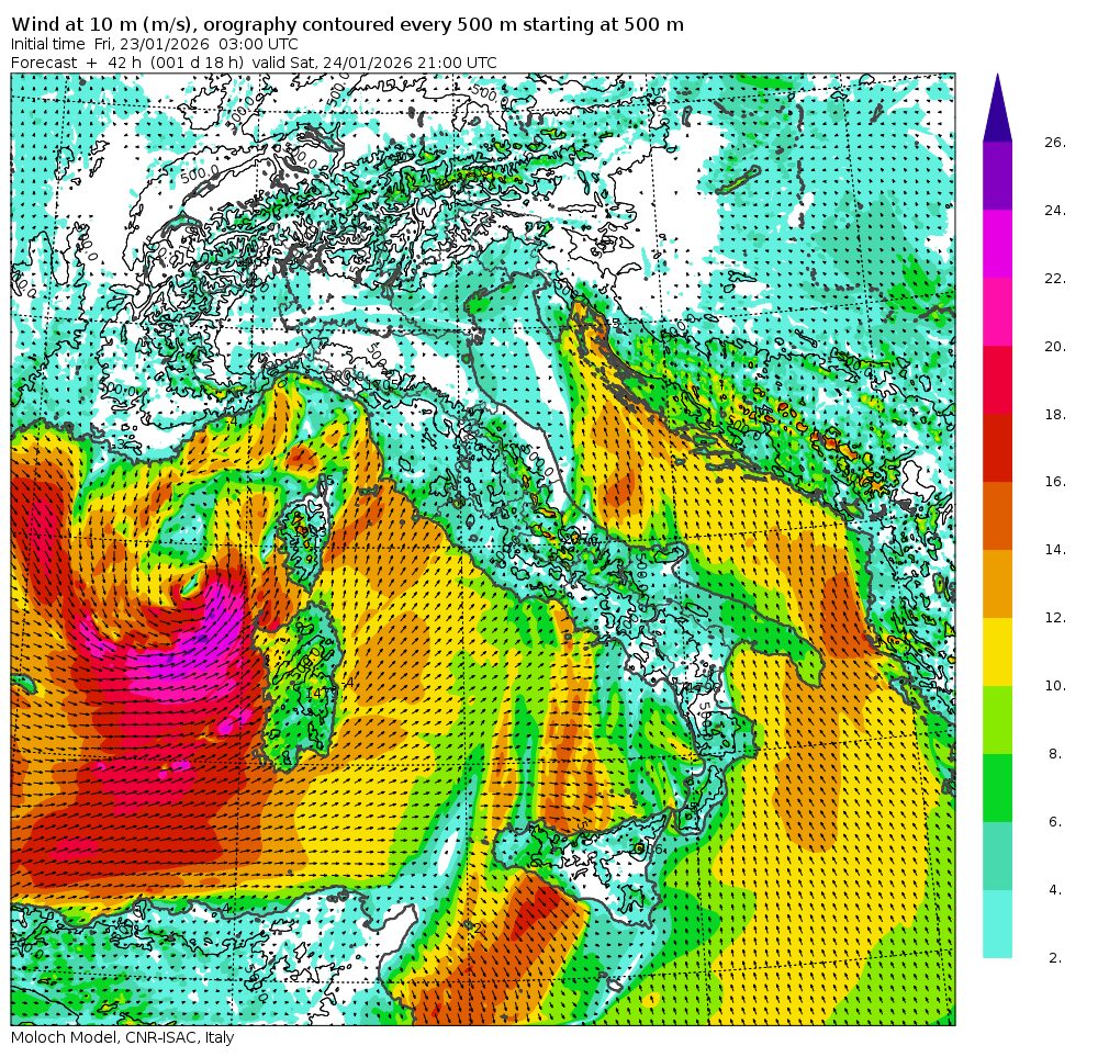venti ore 22 di sabato