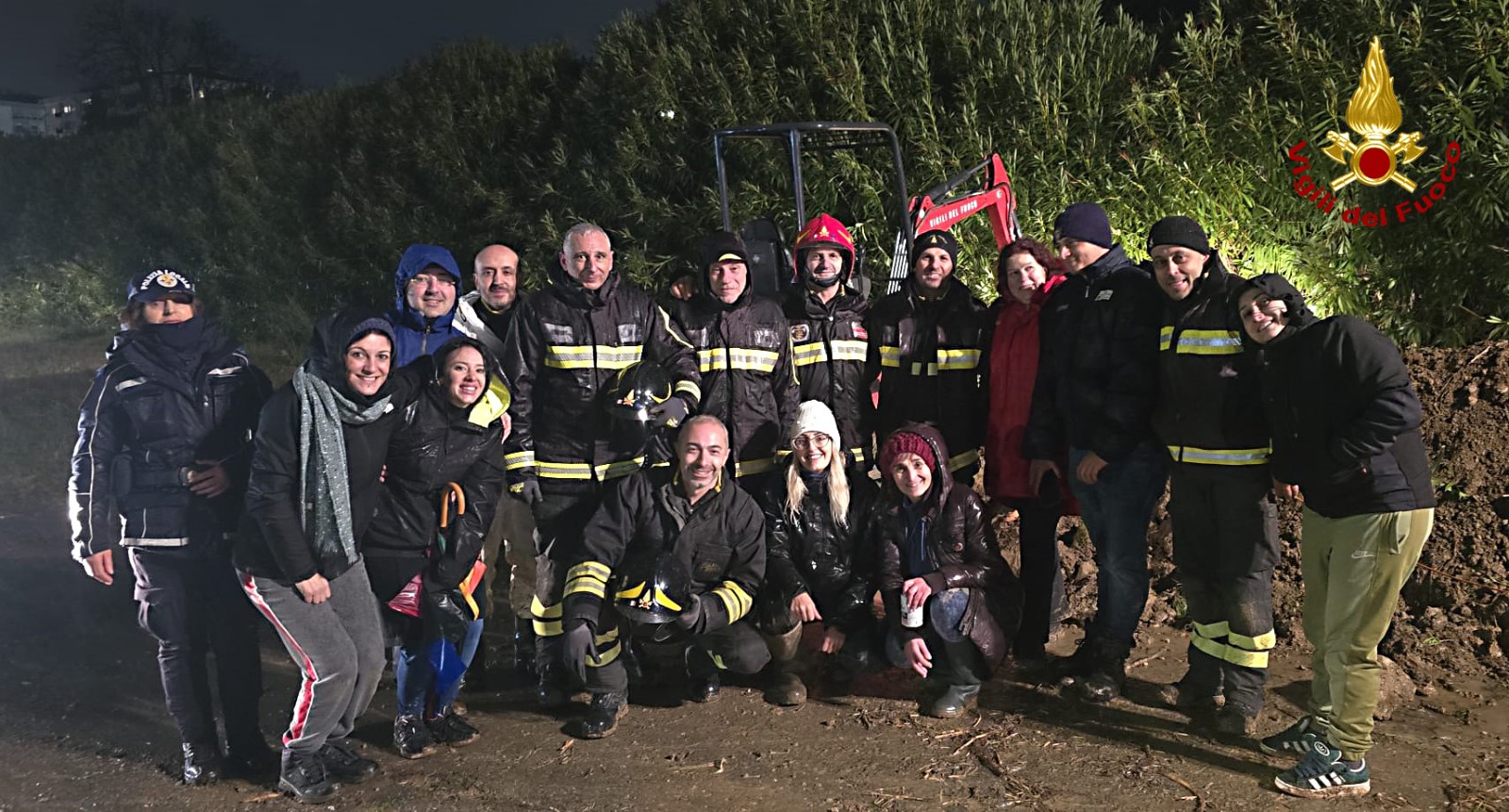 vigili del fuoco cuccioli cosenza