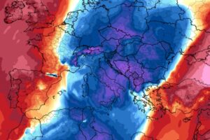 Anomalie termiche 850 hPa febbraio
