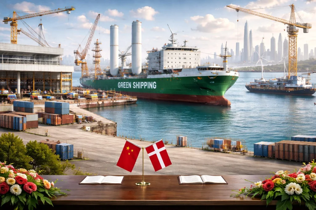 Danimarca Cina cantieristica navale