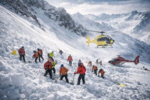 Incidente montagna valanga