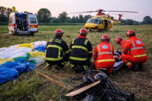 Incidente parapendio