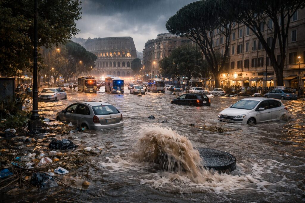Maltempo Roma