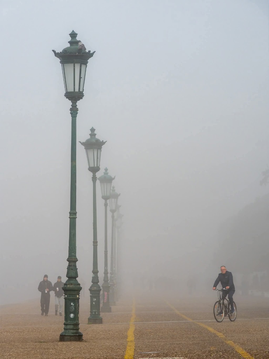 Nebbia Salonicco