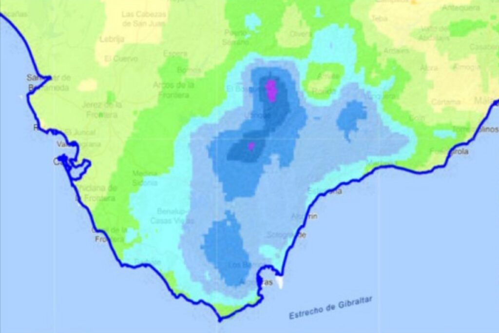 Sierra di Grazalema piogge