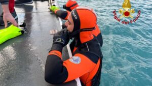Sommozzatori vigili del fuoco