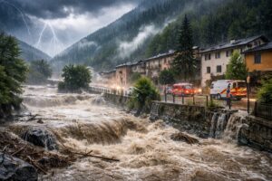 Studio cambiamento climatico piogge estreme