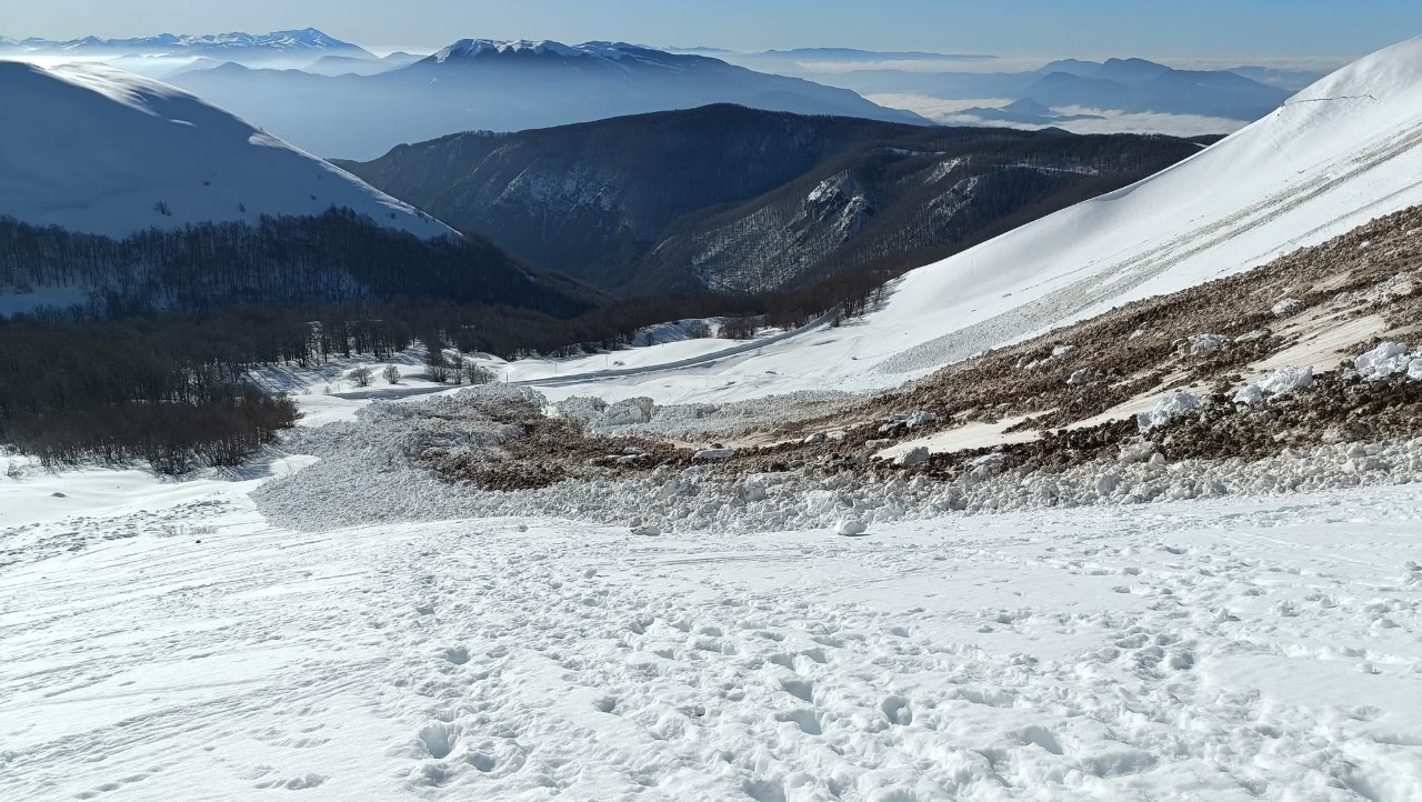 Terminillo valanga Conetto